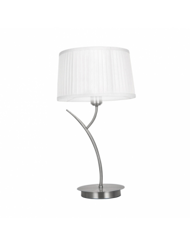 Magni Table Lamp 1xe27 Chrome C/screen.white 53x30x30 Cm