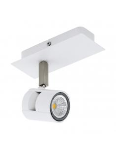 EGLO 97506 - VERGIANO LED spotlight in Aluminum, white steel, matte nickel