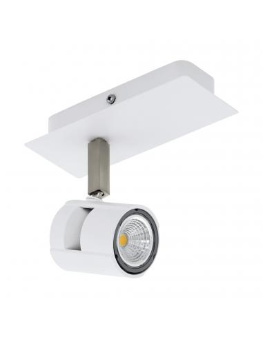 EGLO 97506 - VERGIANO LED spotlight in Aluminum, white steel, matte nickel