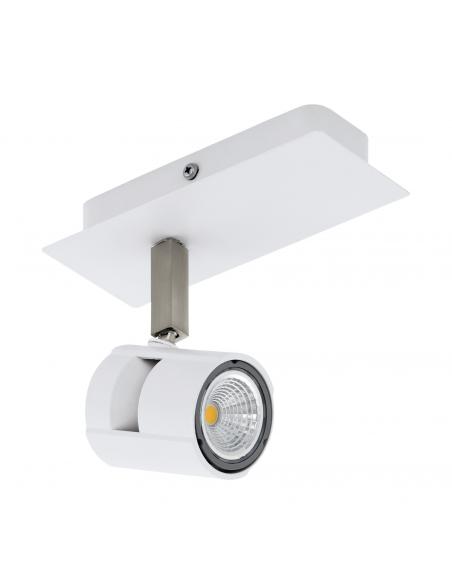 EGLO 97506 - VERGIANO LED spotlight in Aluminum, white steel, matte nickel