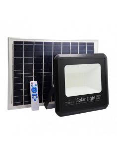 Malachite Solar Projector 100w 6500k Black 9000lm (28.5x32x8)(53x35x2)cm Remote And Cable 5m