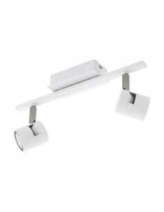 EGLO 97507 - VERGIANO LED spotlight in Aluminum, white steel, matte nickel