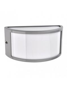 Outdoor aluminum wall light ara 1xe27 gray ip44 13x25x12 cm
