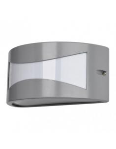 Hadar 1xe27 Gray Ip44 13x25x12 Cm Aluminum Outdoor Wall Light