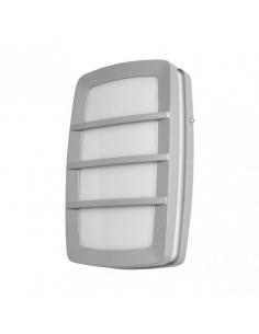 Capella 1xe27 Gray Ip44 Aluminum Outdoor Wall Light 8.5x30x18.5 Cm