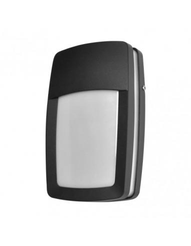 Altair 1xe27 black aluminum outdoor wall light ip44 8.5x30.5x18.5 cm