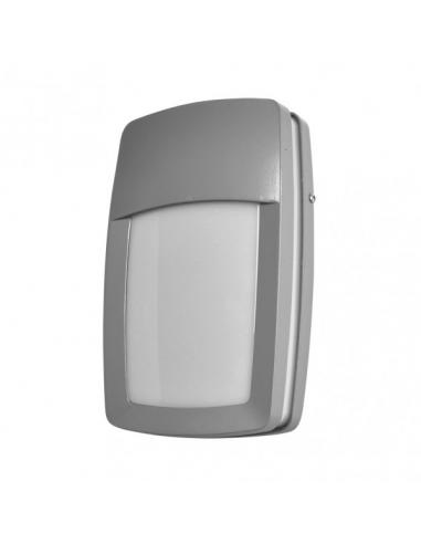 Altair 1xe27 Gray Aluminum Outdoor Wall Light Ip44 8.5x30.5x18.5 Cm