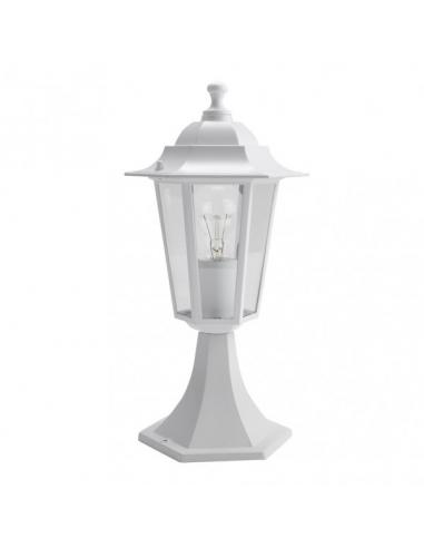 Sobremuro Exterior Aluminio Auriga1xe27 Blanco 38x19x19 Cm Ip44