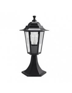 Auriga 1xe27 Black Aluminum Exterior Wall Light 38x19x19 Cm Ip44