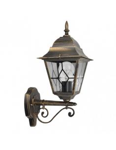 Outdoor Wall Light Aluminum Bootes1xe27 Neg/gold Ip44 44x27x18 Cm