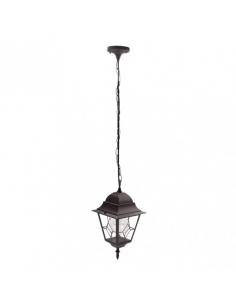 Outdoor Aluminum Pendant Bootes 1xe27 Brown Regx18.5x18.5 Cm Ip44