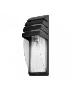 Elnath 1xe27 Black Outdoor Wall Light Ip44 35x12x12 Cm