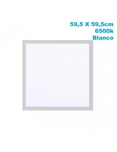 Panel Led 48w 6500k Lino Blanco 4800lm 1x59,5x59,5 Cm Corte 59x59 Cm