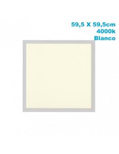 48w 4000k white linen led panel 4800lm 1x59.5x59.5 cm cut 59x59 cm