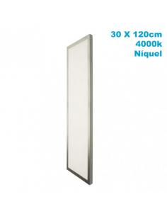 Ceiling light 72w 4000k 3.5x30x120 cm flat nickel 6120lm