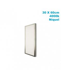 Ceiling light 36w 4000k 3.5x30x60 cm flat nickel 3060lm