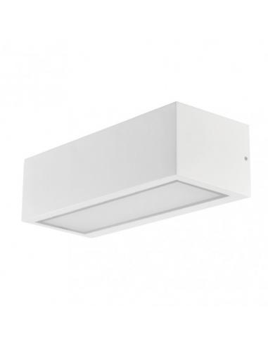 Aplique Exterior Conga Blanco 1xe27 Ip54 8x26x10,8 Cm