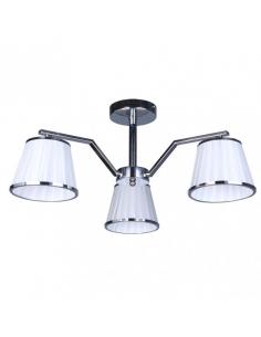 Clover Lamp 3xe14 Chrome White Screen 24x56x56 Cm