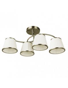 Lantanas 4xe27 Leather Lamp Beige Pants 24x64x31.5cm