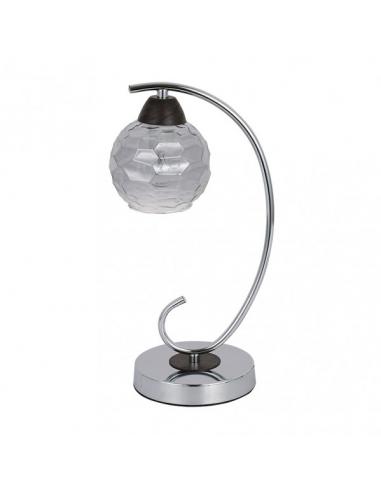 Etna 1xe14 Chrome/wenge table lamp 35x14x19 cm