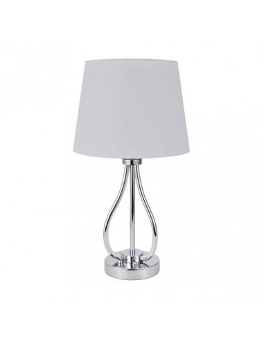 Sobremesa Dubrovnik 9w 4000k+ 1xe27 Cromo 675 Lm Doble Encendido 46x26x26 Cm