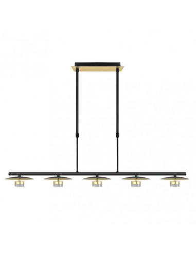 Cape Town Lamp 5l 30w 4000k Black/gold Regx104x15 Cm 2400 Lm