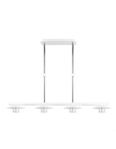 Cape Town Lamp 4l 24w 4000k White/silver Regx85x15 Cm 1920 Lm