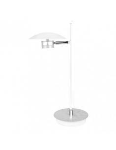 Cape Town Table Lamp 1l 6w 4000k White/silver 42x23x15 Cm 540 Lm Airship and Orientable