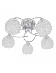 Bagan 5xe14 Chrome Lamp 23x49x49 Cm