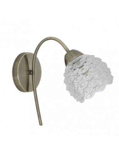 Aplique Bagan 1xe14 Cuero 26x27x12 Cm