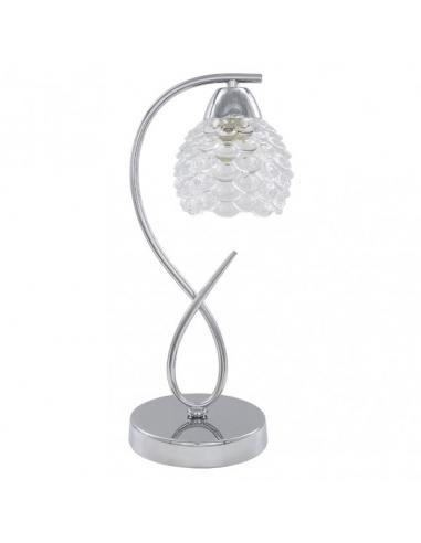 Bagan 1xe14 Chrome Table Lamp 39x15x17 Cm