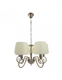 Amsterdam 5xe14 Leather Lamp Regx45x45 Cm