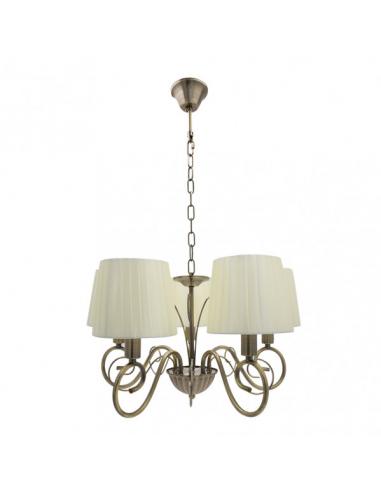 Amsterdam 5xe14 Leather Lamp Regx45x45 Cm