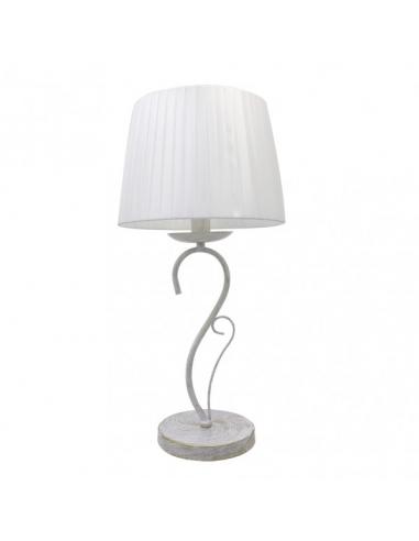 Amsterdam Table Lamp 1xe14 White/gold 50x25x25 Cm