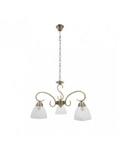 Jaipur 3xe14 Leather Lamp Regx46x46 Cm