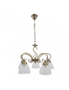 Jaipur 5xe14 Leather Lamp Regx46x46 Cm