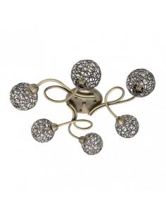 Lyon 6xg9 Leather Lamp 15x60x60 Cm