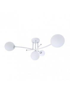 Havana Lamp 4xg9 White/chrome 25x59x59 Cm