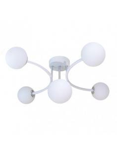 Havana Lamp 5xg9 White/chrome 48x46x22 Cm
