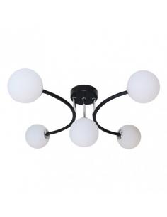 Havana Lamp 5xg9 Black/chrome 48x46x22 Cm