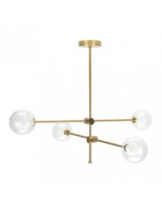 Lampara Jerusalen 4xg9 Bronce 63x82x82 Cm