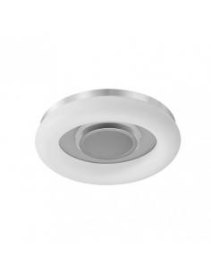 Paris ceiling light 48+16w 3000-4000-6500k White/silver 5440lm 12x55d C/remoro, Memory And Intensity Regulation