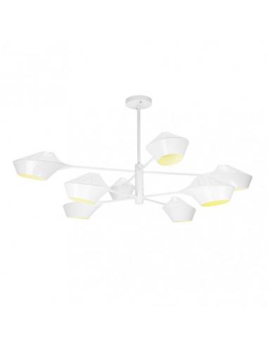 Beijing 8xe27 White Lamp 76x113x113 Cm