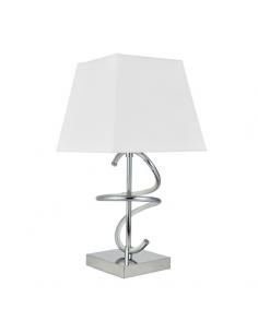 New York Desktop 8w 4000k+1xe27 Chrome White Screen 600lm 44x23x23 Cm