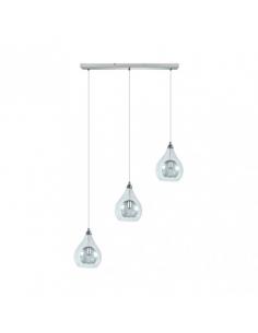 Lhasa 3xg9 Chrome Regx Pendant 65x65 Cm
