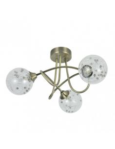 Rio De Janeiro Lamp 3xg9 Leather 21x37x37 Cm