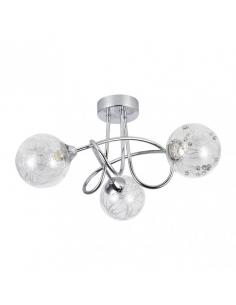 Rio De Janeiro Lamp 3xg9 Chrome 21x37x37 Cm