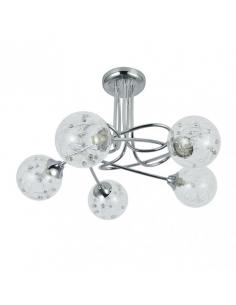 Rio De Janeiro Lamp 5xg9 Chrome 29x42x42 Cm