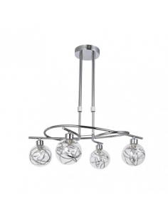 Varanasi 4xg9 Chrome Lamp Regx50x32 Cm