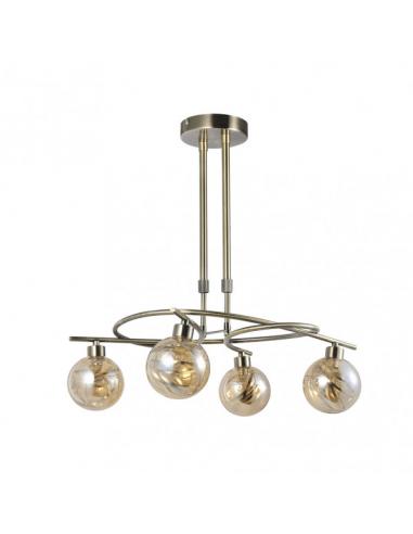 Varanasi 4xg9 Leather Lamp Regx50x32 Cm